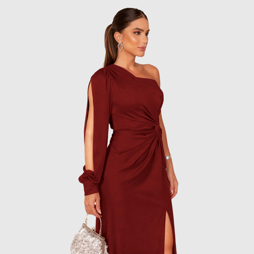 Charlotta | One‑Shoulder Evening Gown