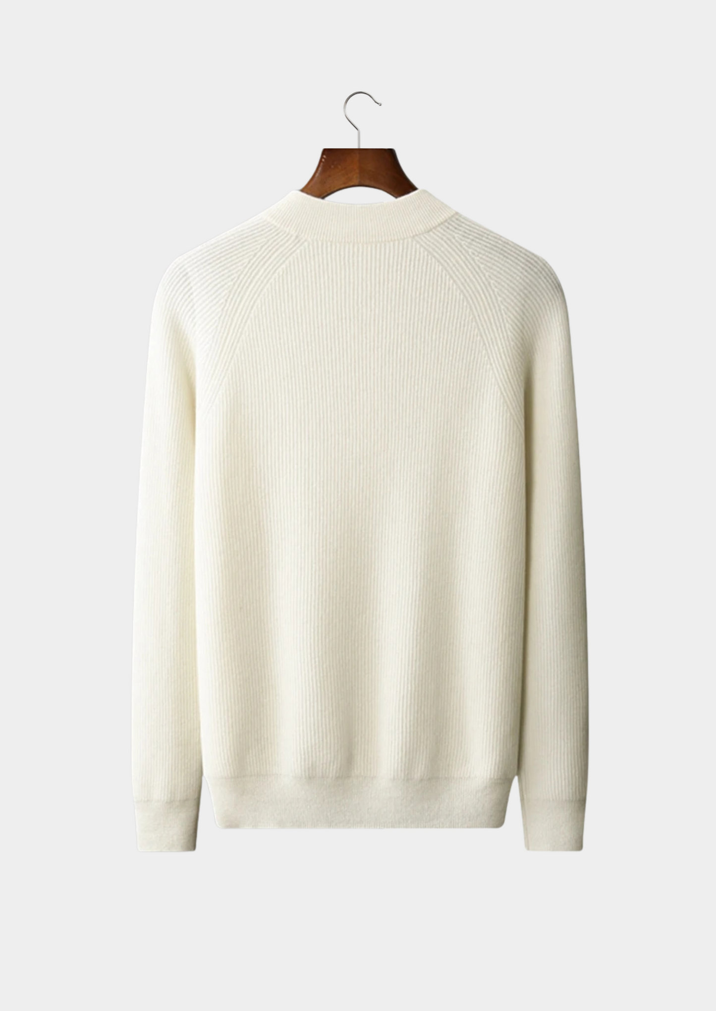 100% CASHMERE BUTTON SWEATER