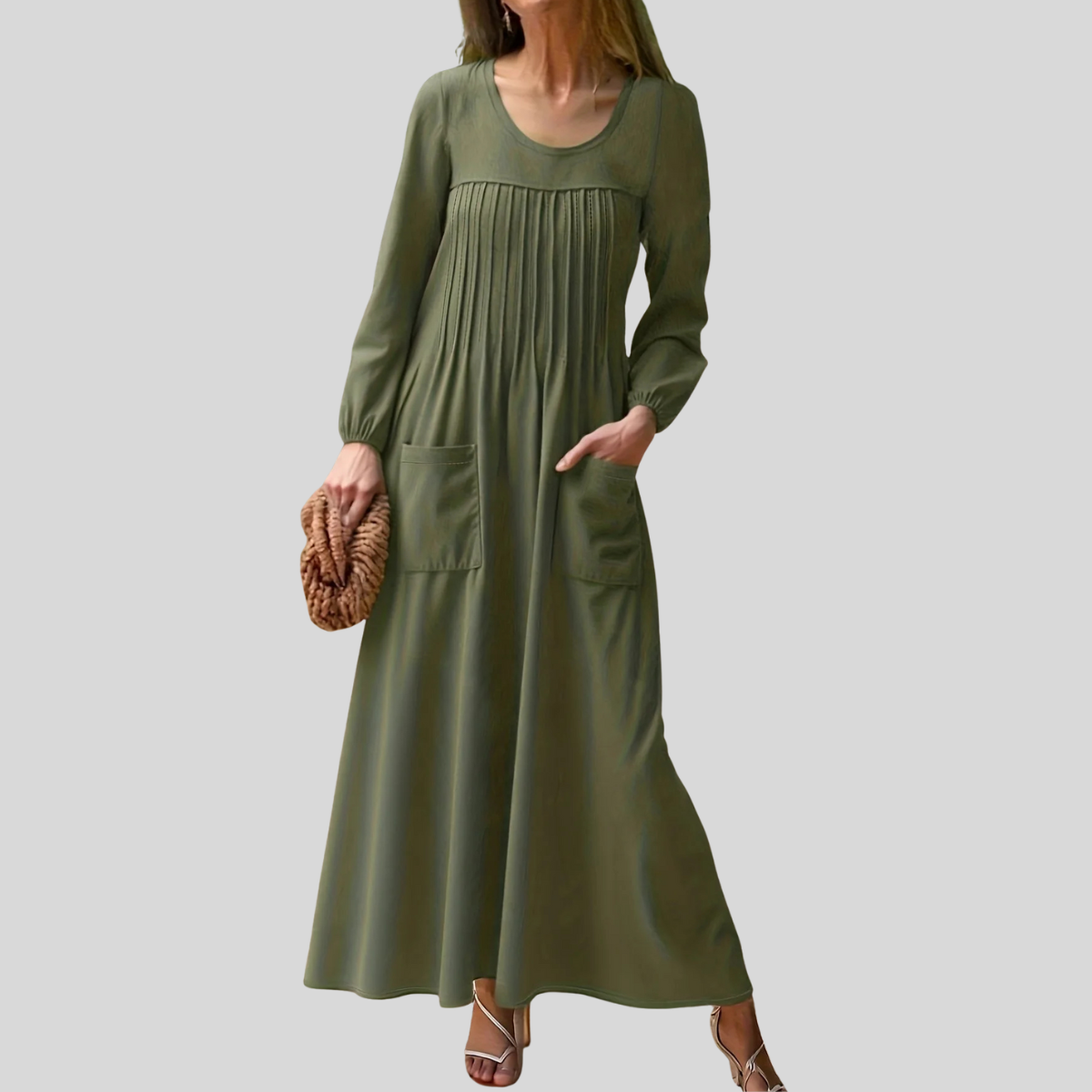 Ella | Elegant Long Sleeve Dress