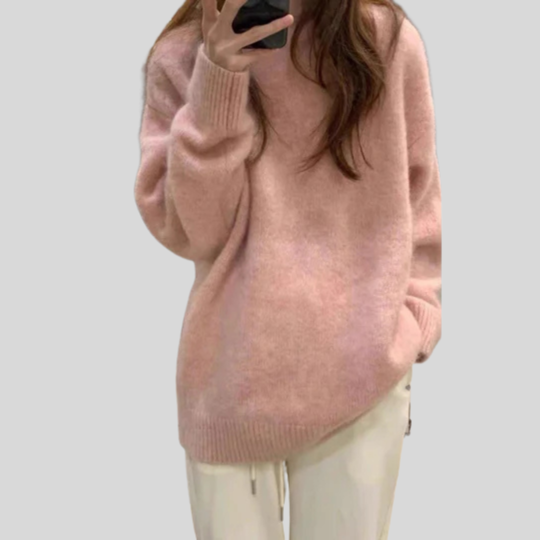 MIRIELLE™ - Comfy Long Sleeve Round Neck Sweater
