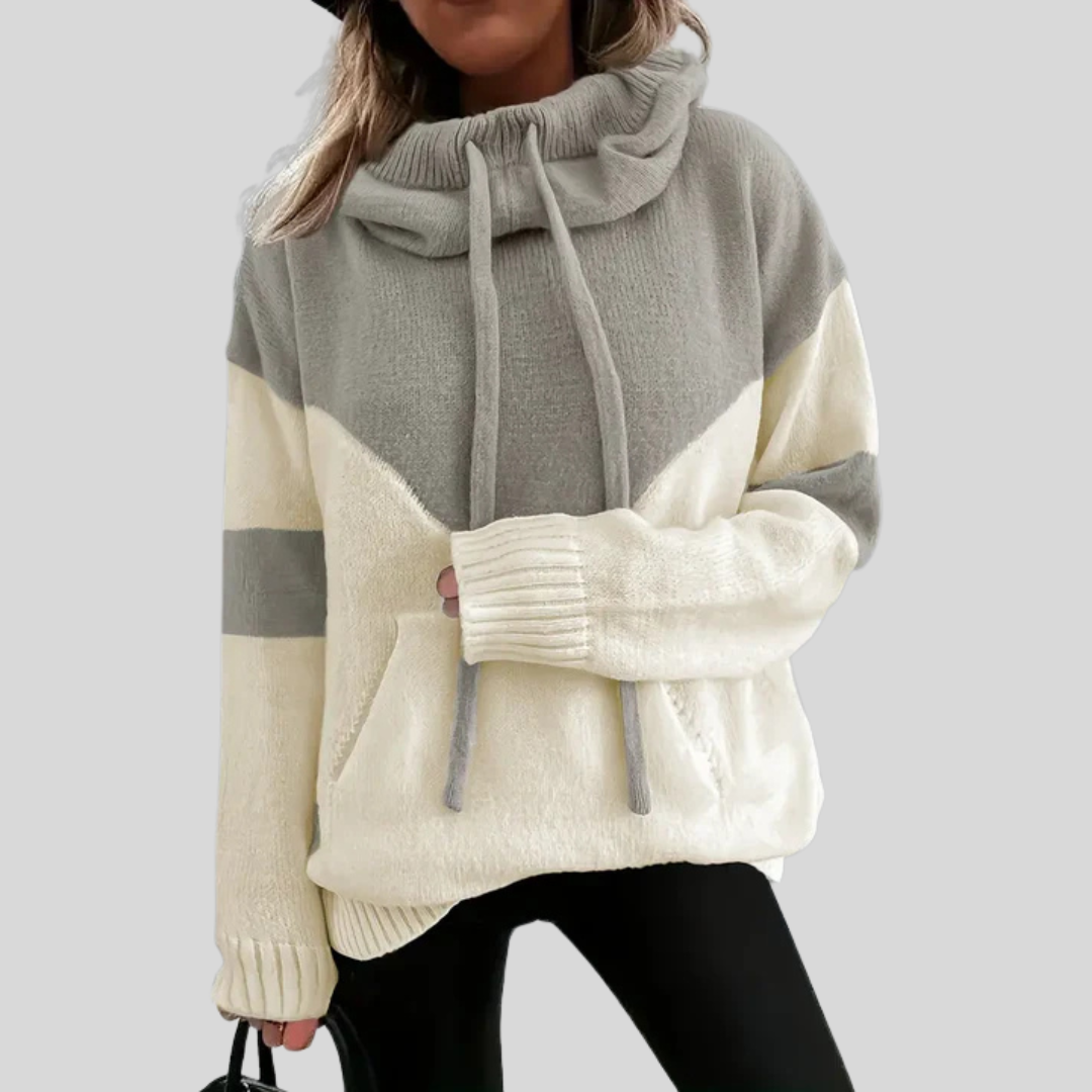 RÍONA™ - Dual-Tone Cosy Hoodie