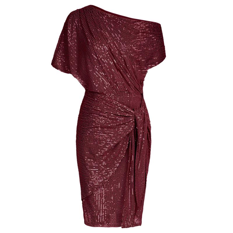 AURELIA™ - Elegant Sequined  Off-Shoulder Bodycon Party Dress
