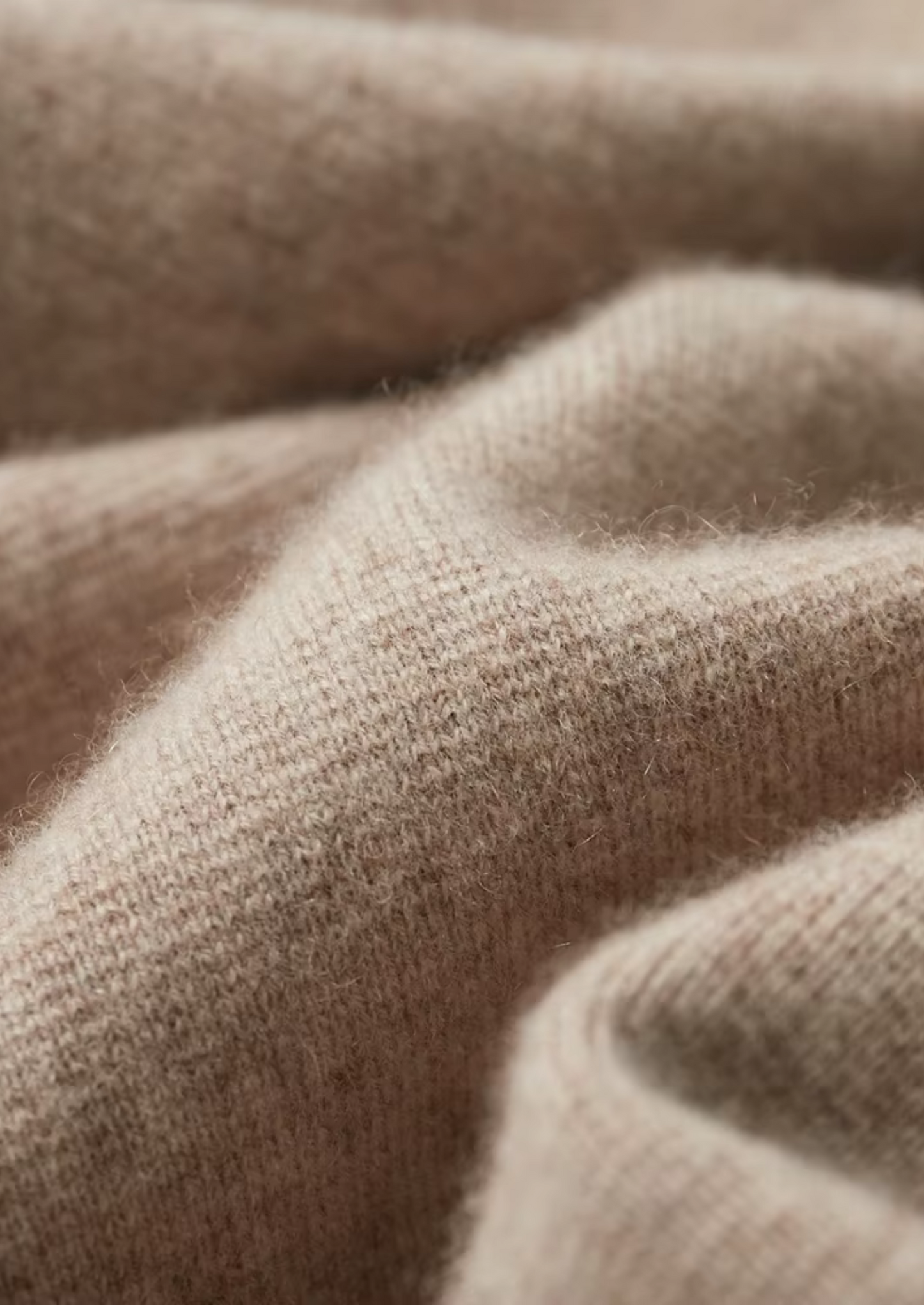 Merino Wool Zip Polo Cardigan