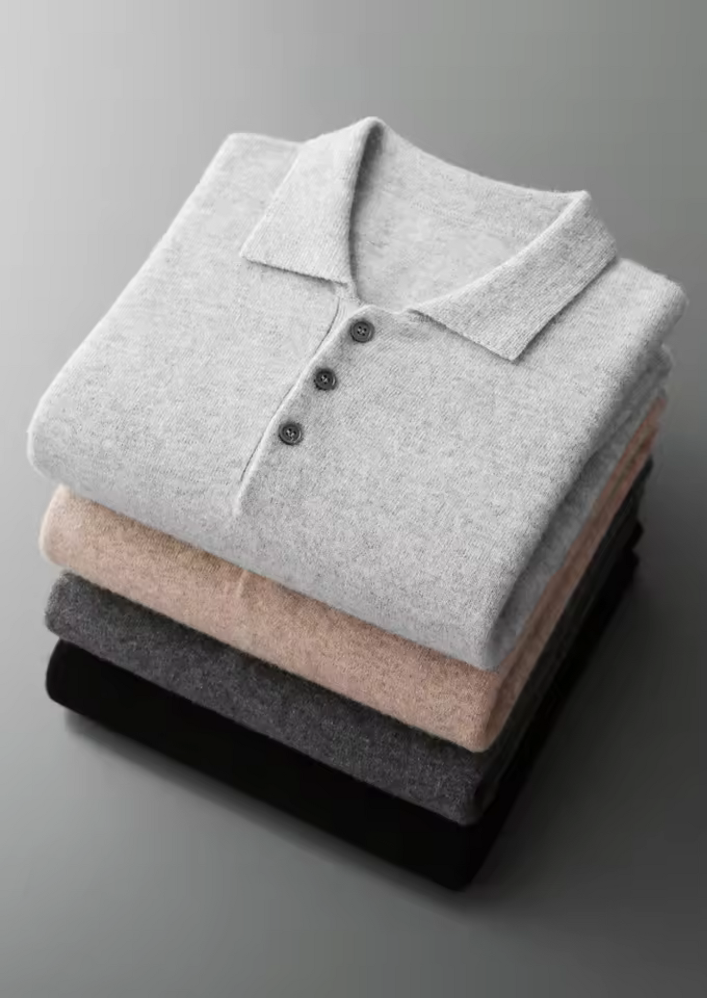 WOOL CLASSIC SWEATER POLO