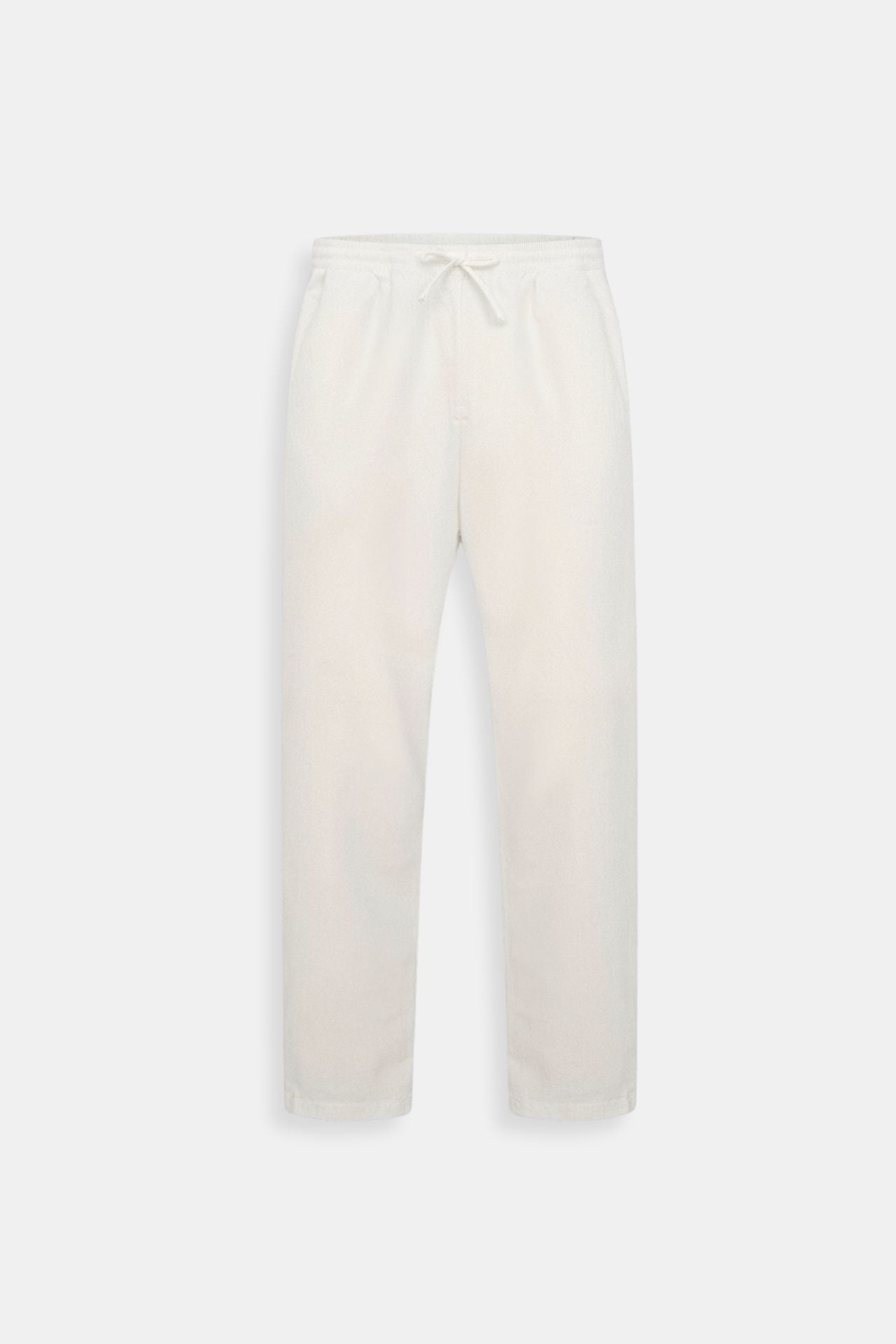 Cotton & Linen Blend Drawstring Pants