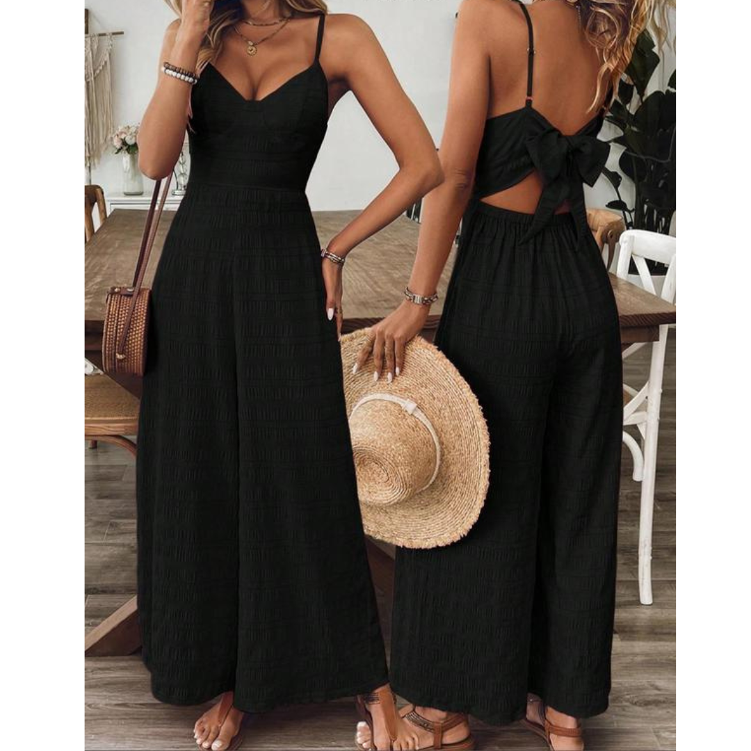 PASCHA™ - Casual Everyday Chic Fitted Jumpsuit