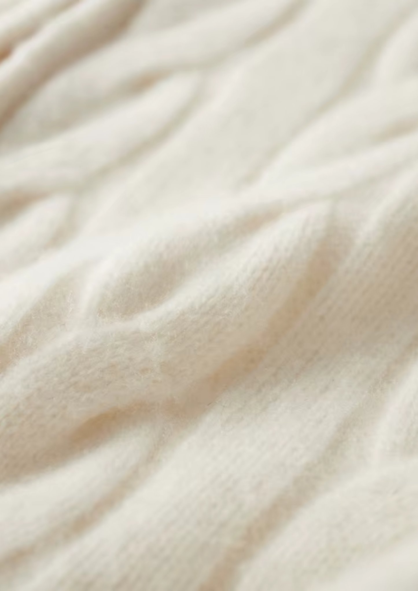 WOOL DUAL-ZIP CABLE CARDIGAN