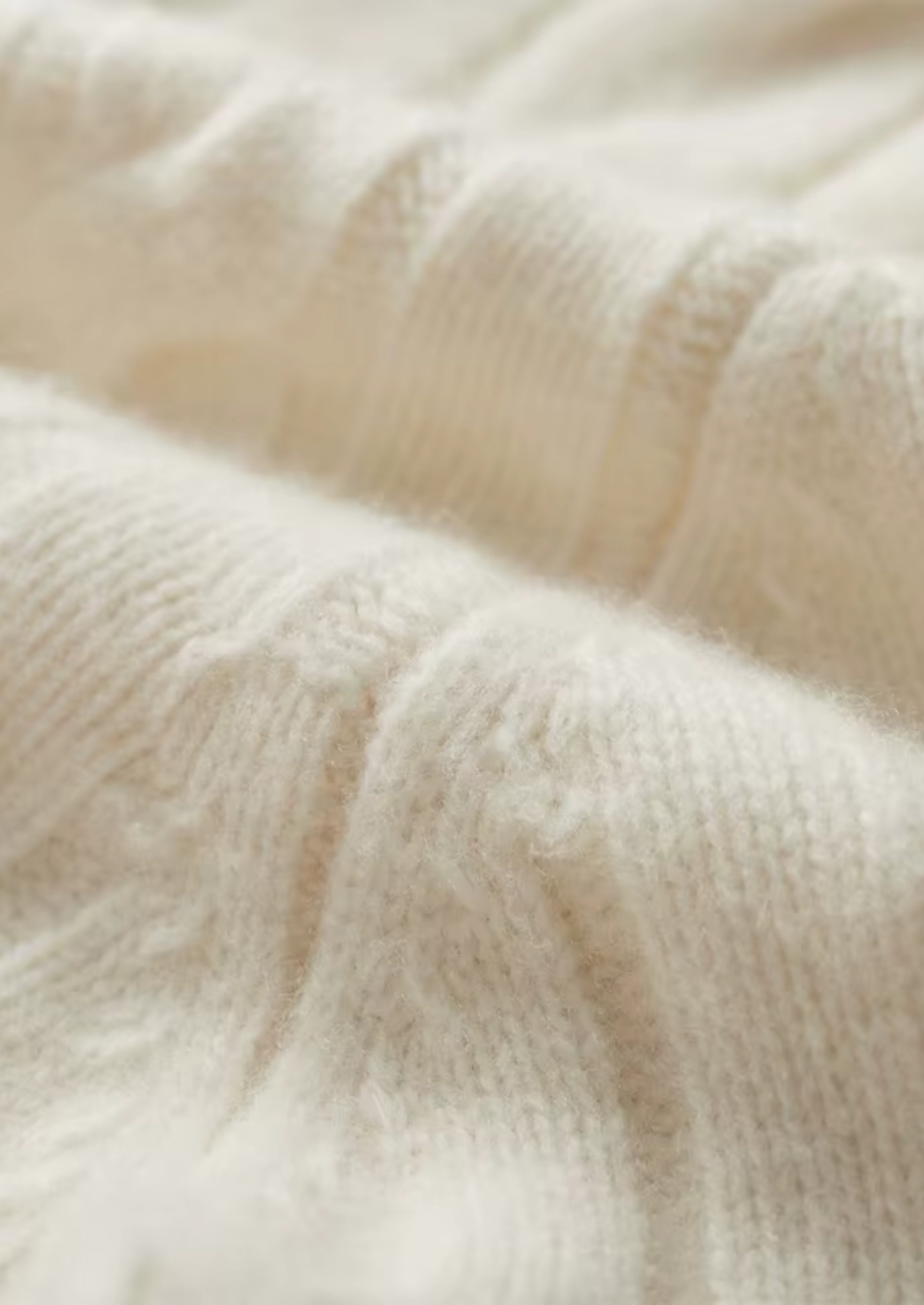 WOOL DUAL-ZIP CABLE CARDIGAN