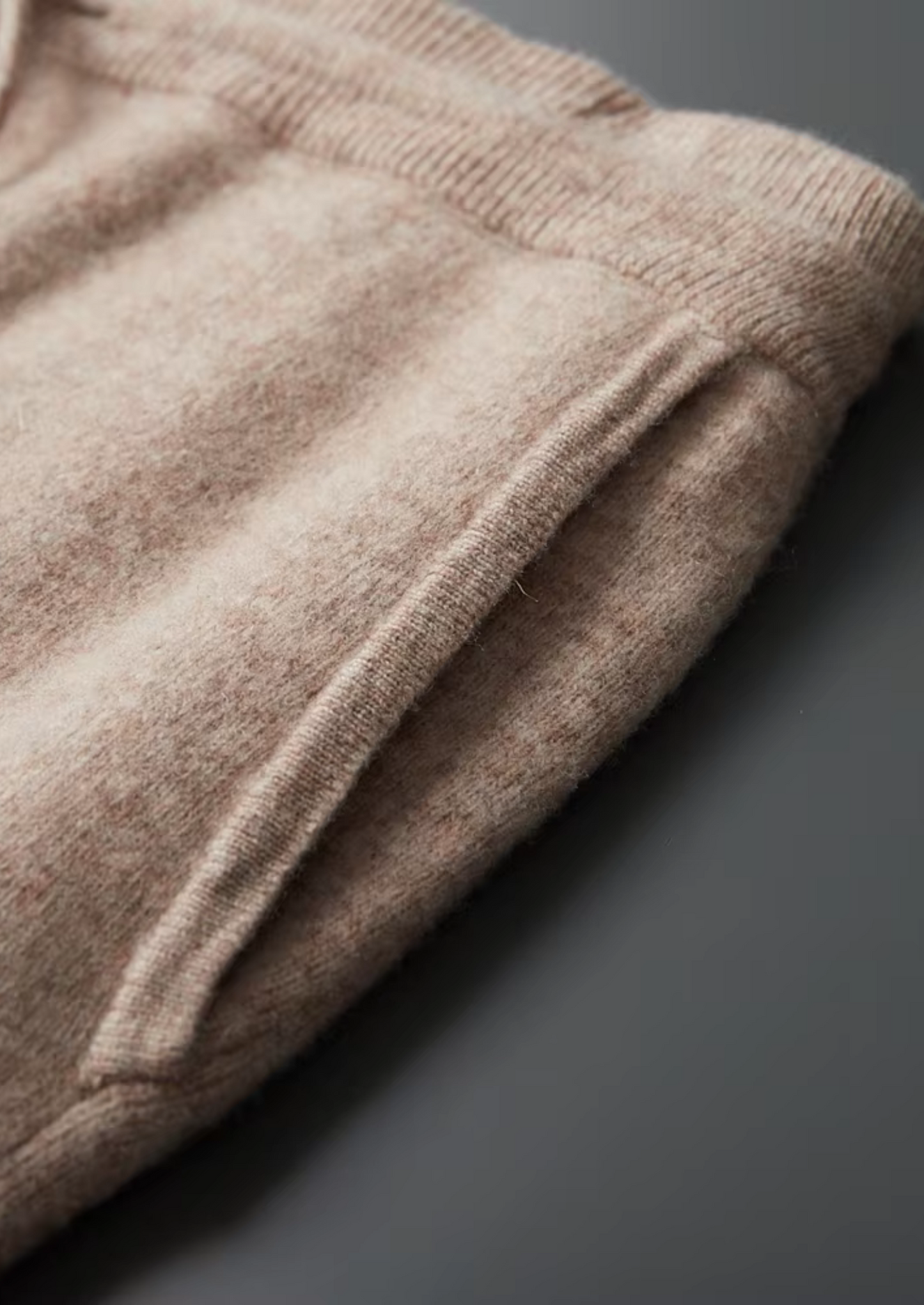 WOOL LEISURE TROUSERS