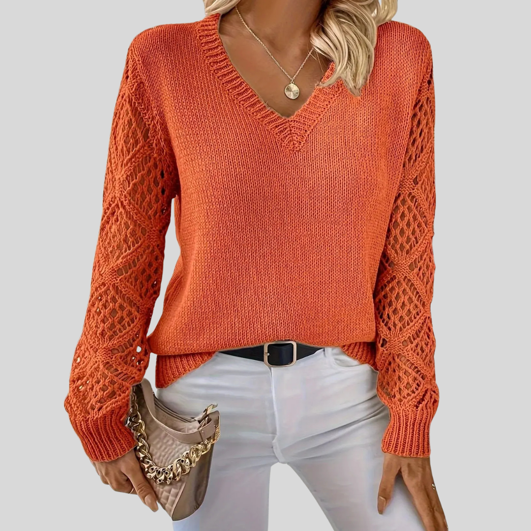 TARIN™ - Cosy V-Neck Pullover