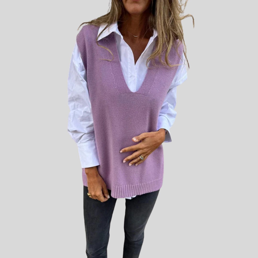EVELYN™ - Stylish Knit Sweater Vest