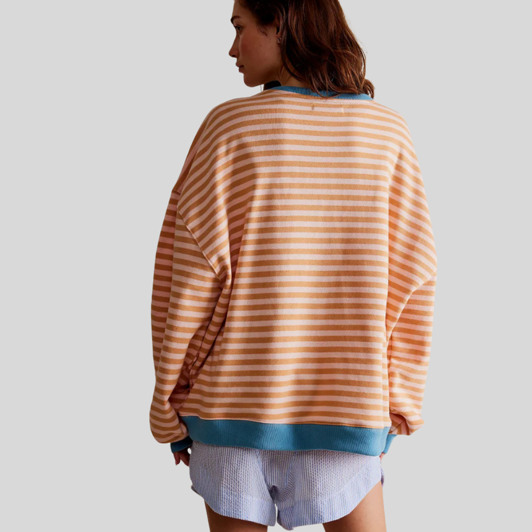Ashley | Playful Striped Sweater