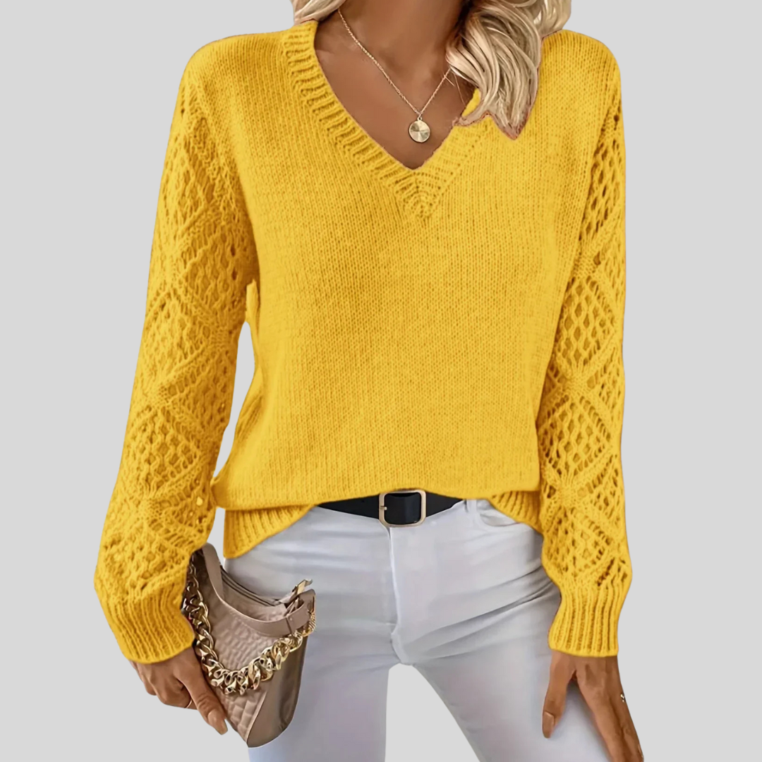 TARIN™ - Cosy V-Neck Pullover