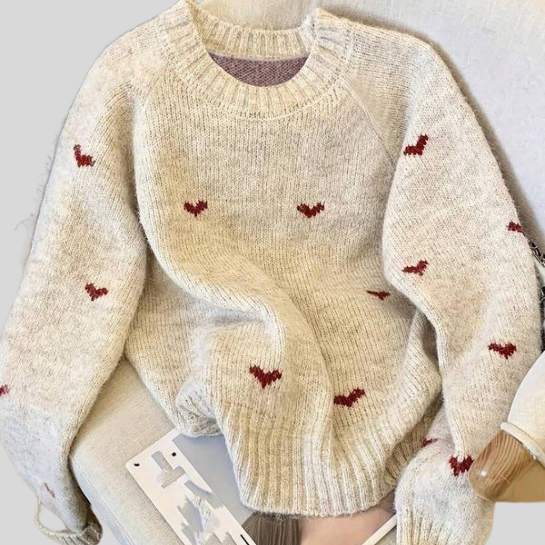 GRACIE™ - Elegant Bow Knit Sweater for Fall & Winter Fashion