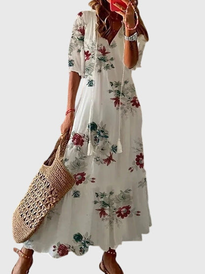 Amara | Women's Boho Vintage Summer Dress