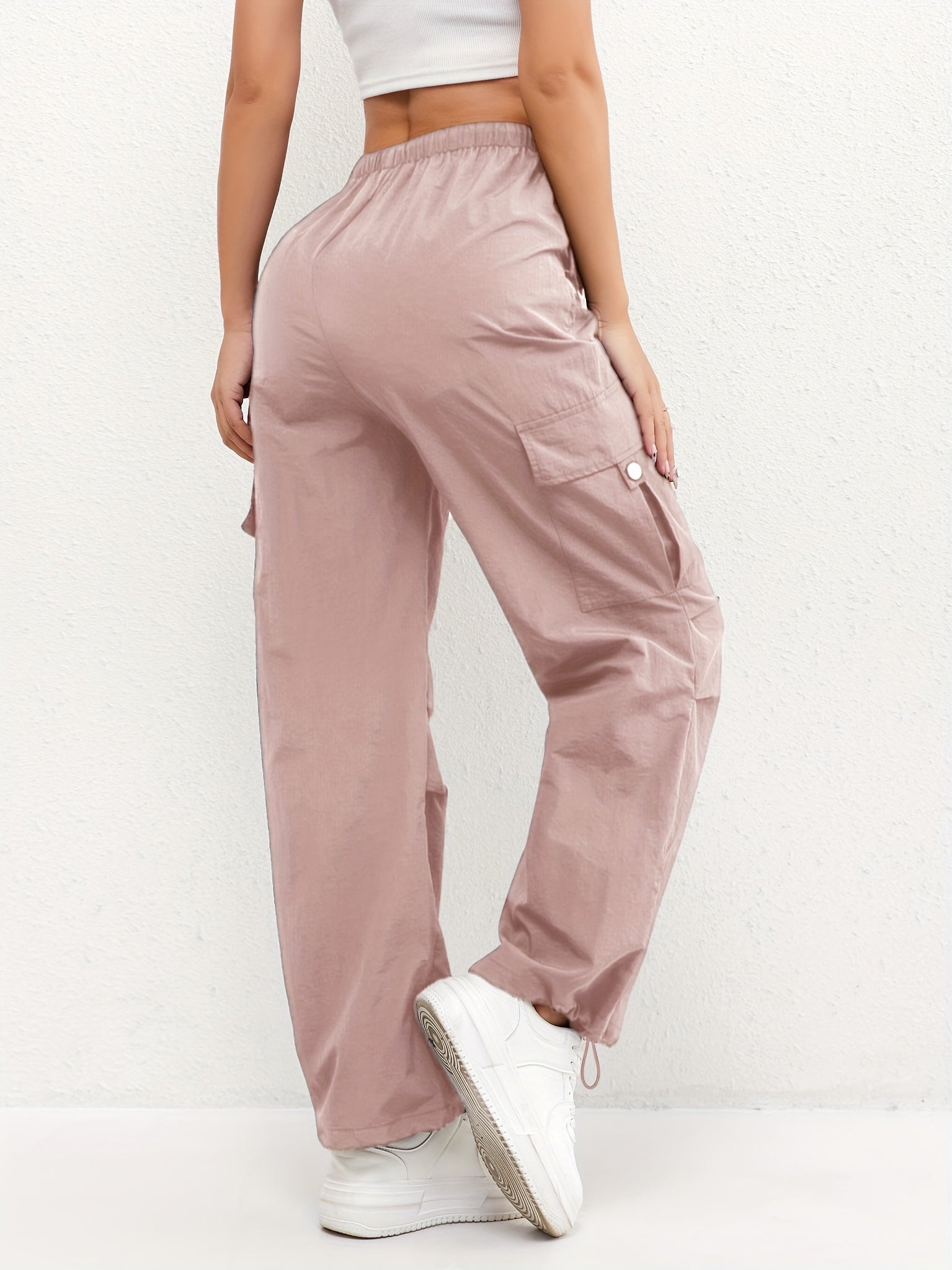Brianna | Women's Cargo Pocket Drawstring Pants