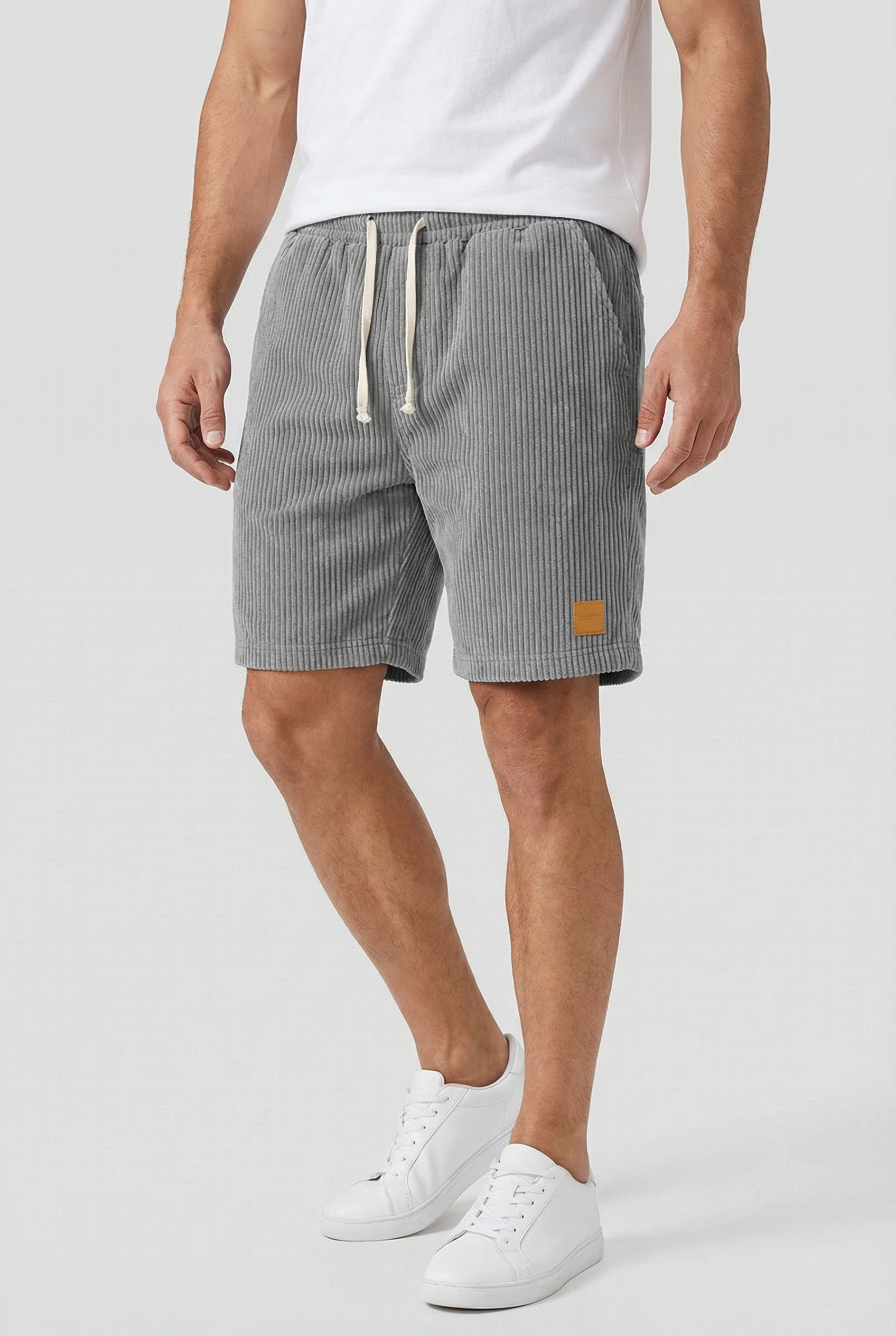 Charlie | Men's Corduroy Retro Casual Shorts