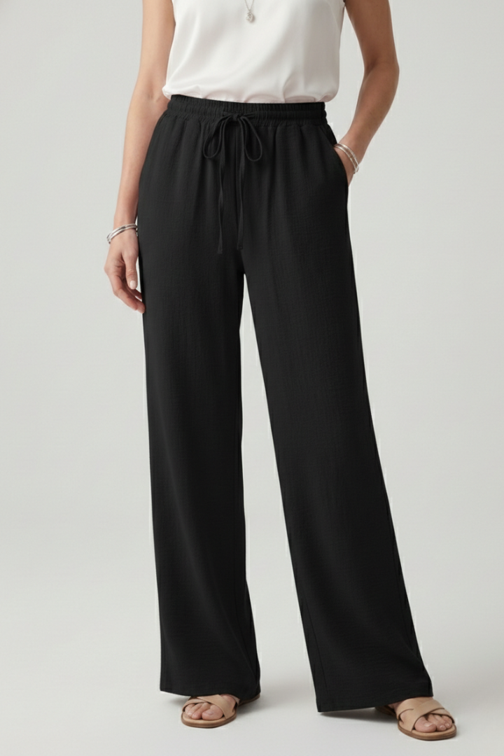 Tabitha | Women's Casual Wide-Leg Palazzo Trousers