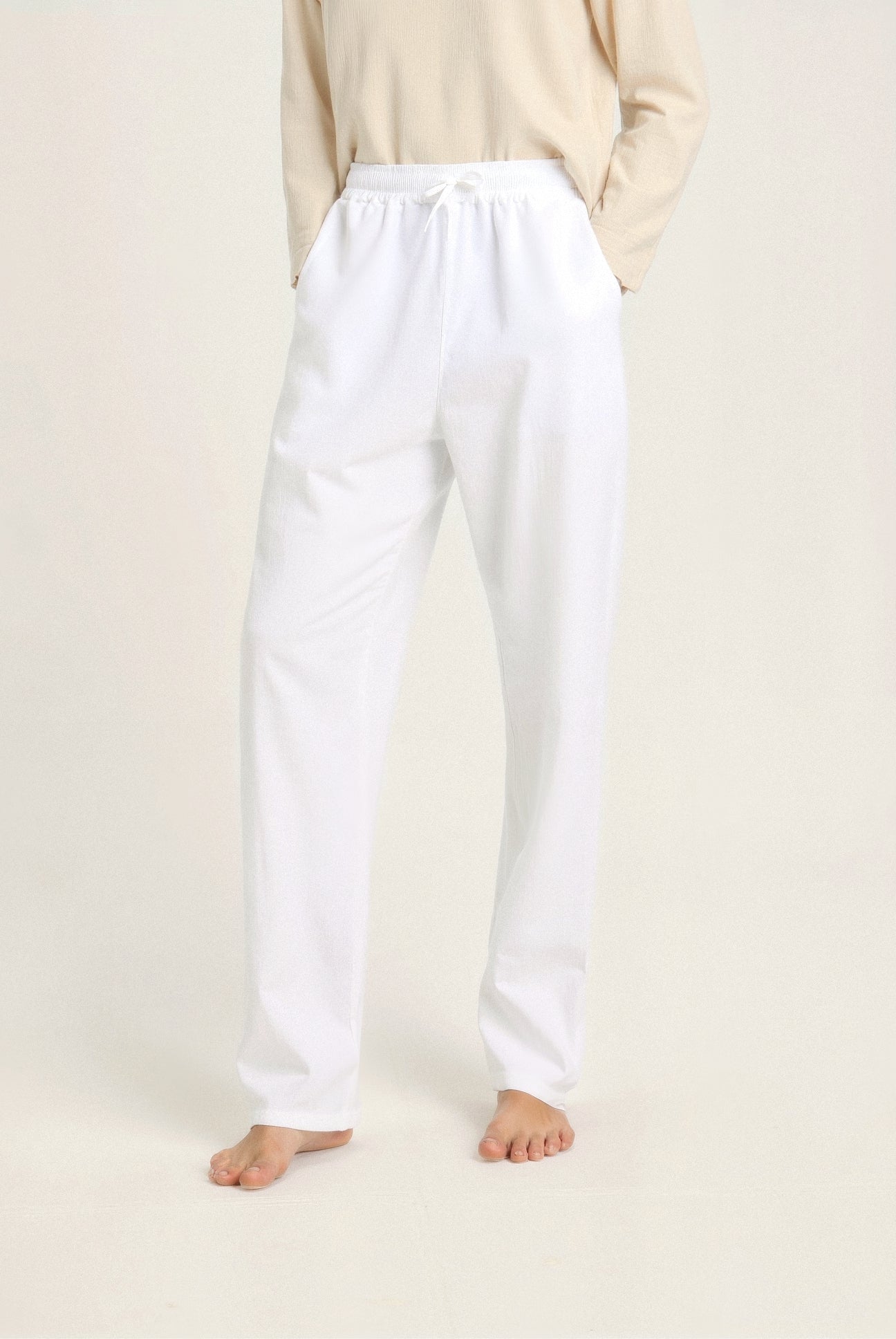 Lightweight Beach Cotton Linen Pants