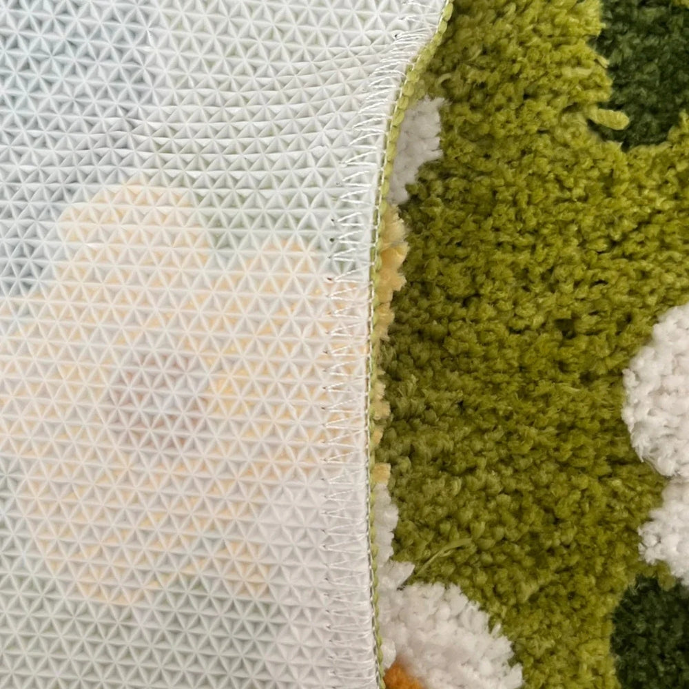 Daisy Moss Style Floor Bath Mat