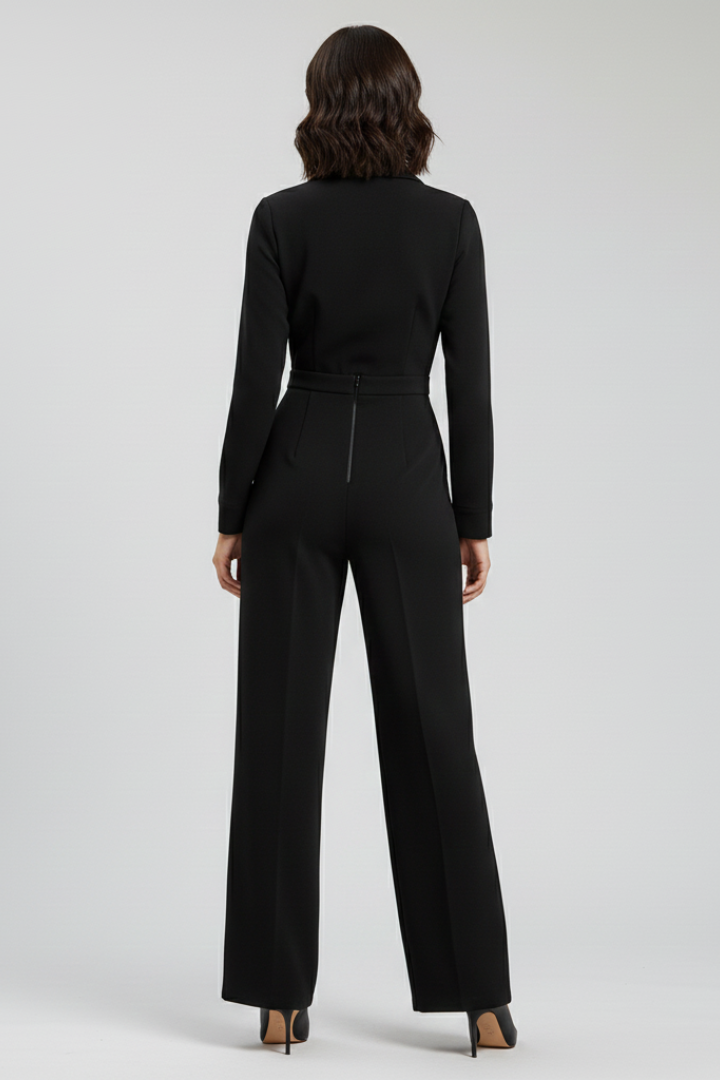 Dawn | Women's Tailored Wide-Leg Jumpsuit