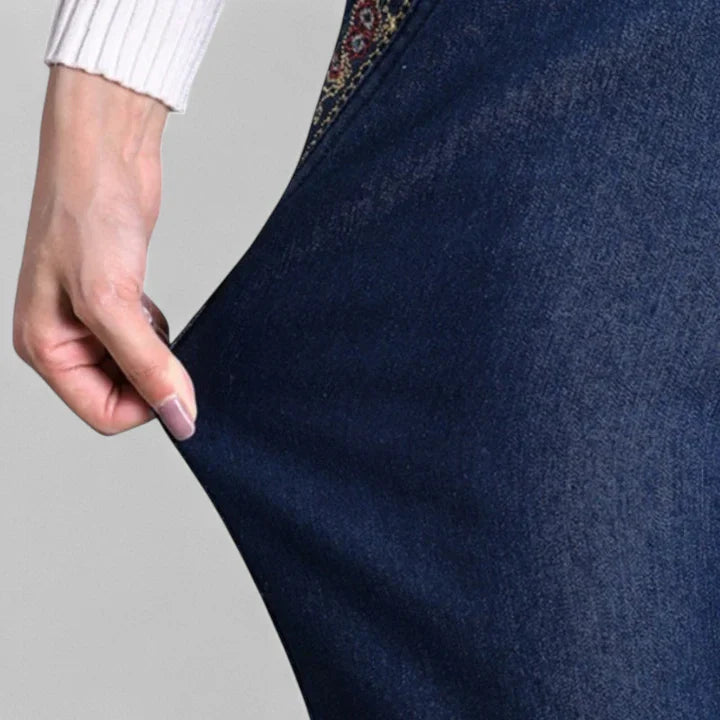Fiona | Women's Plush-Lined Straight Leg Pants