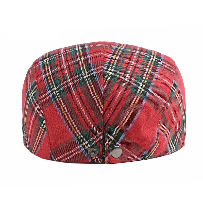 Harrison | Classic Plaid Flat Cap