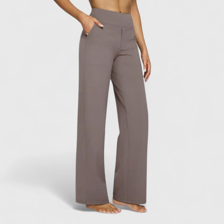 Hannah | Women's Comfortable Wide Waistband Pants