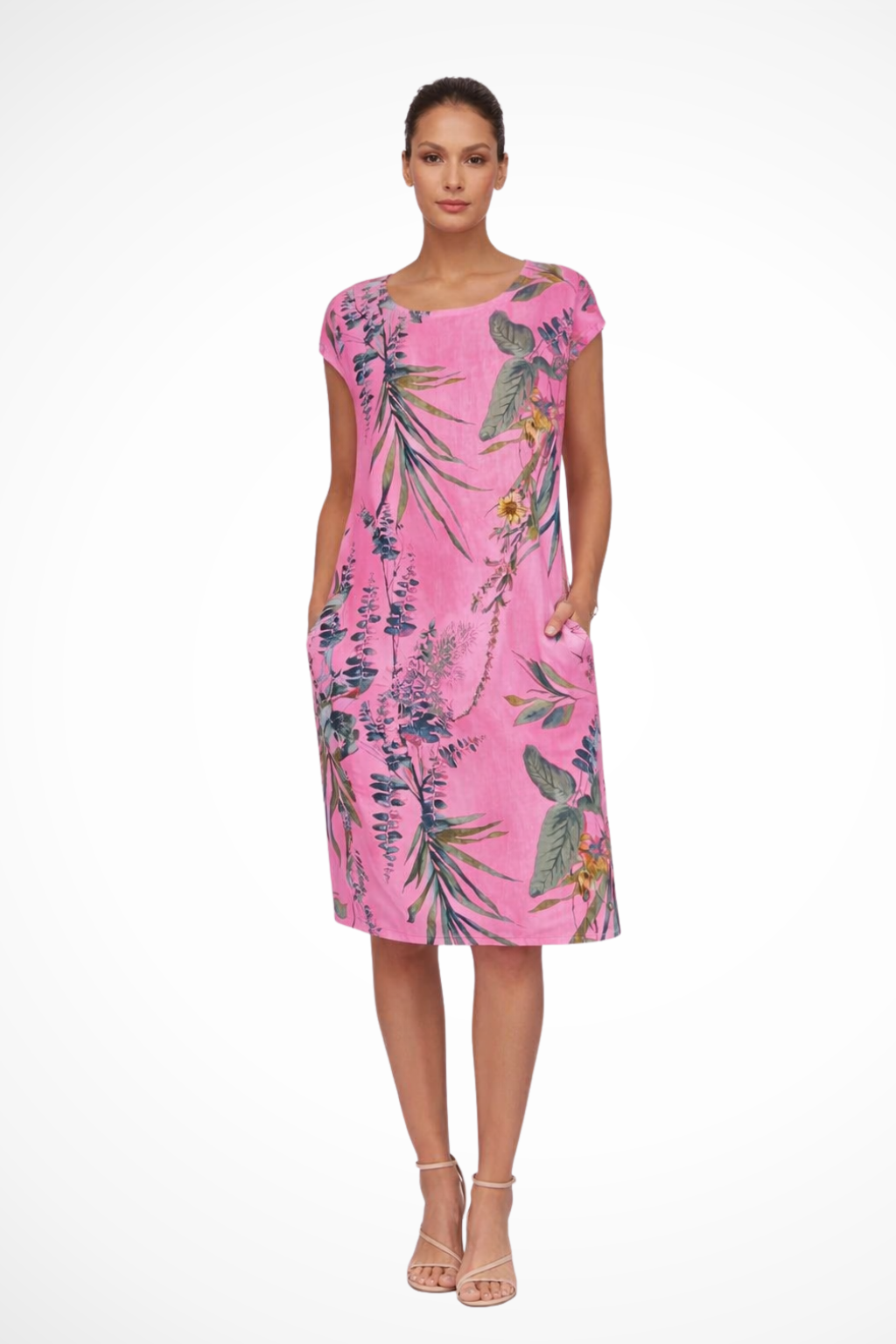 Ivy | Women's Casual Botanical Print Summer Dress