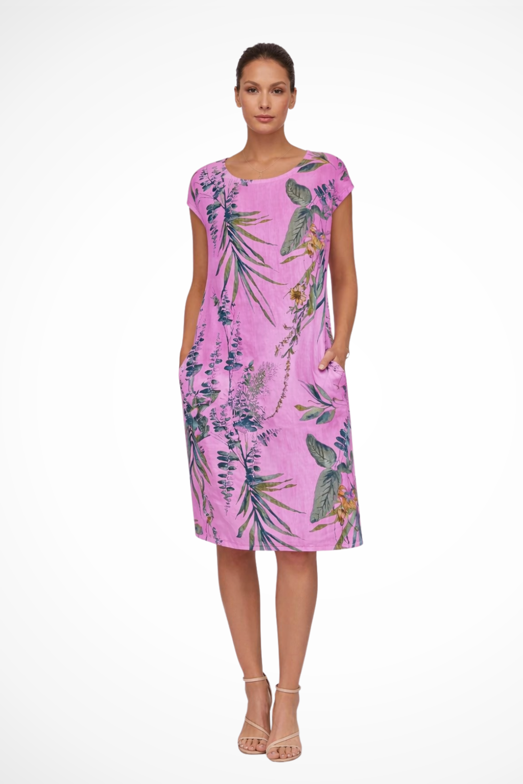 Ivy | Women's Casual Botanical Print Summer Dress