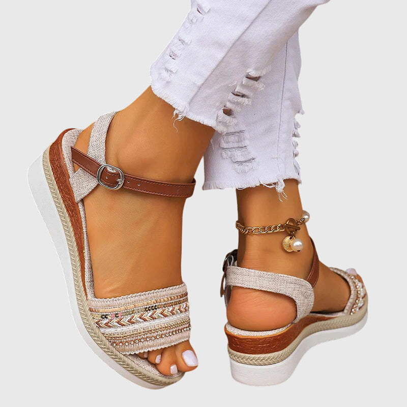 Willow | Women's Sandals with Cushioned Sole and Boho Design