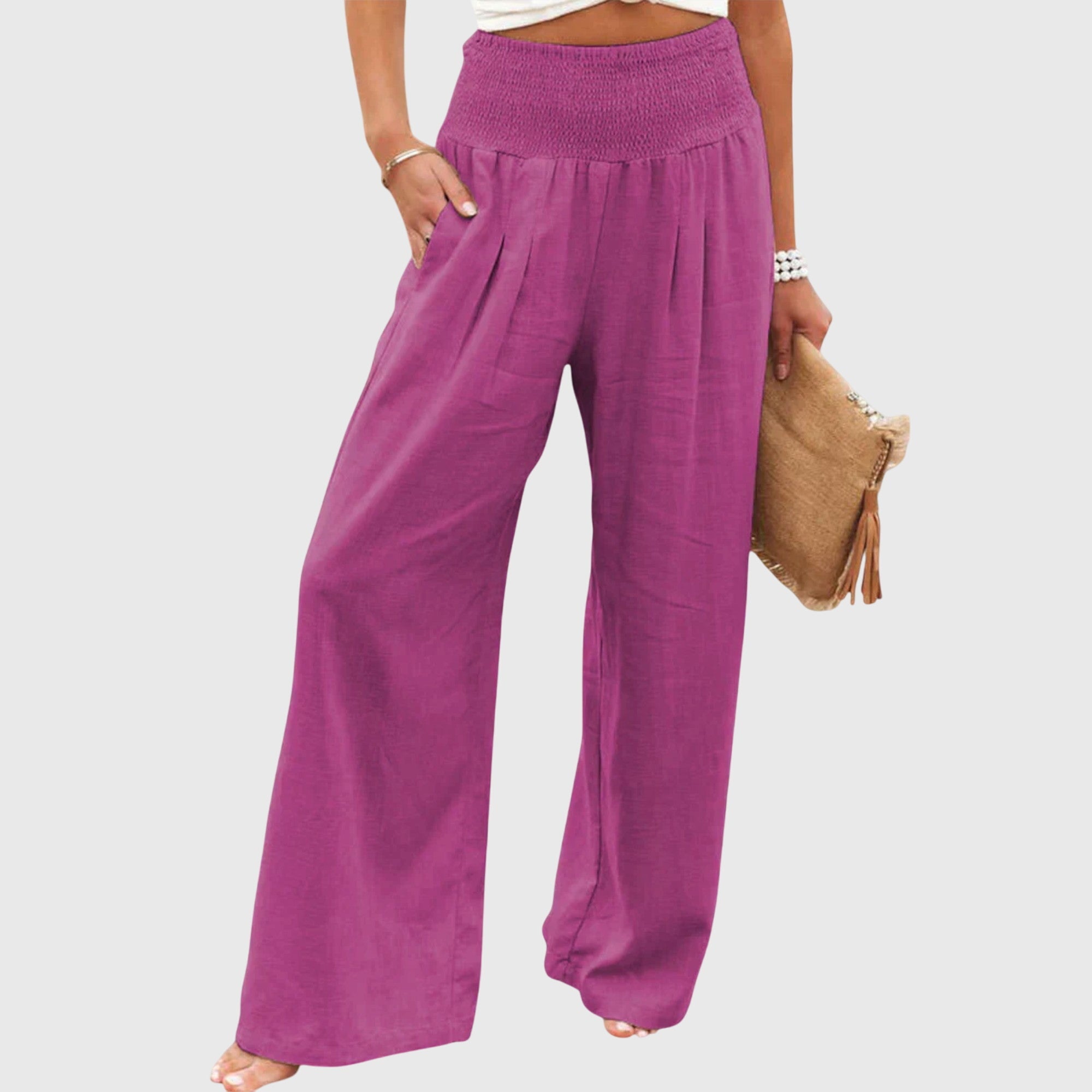 Maisie | Women's Wide Leg Airy Pants for Comfort