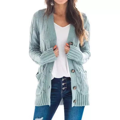 Sweater Women - Midi-Length Knit Sweater