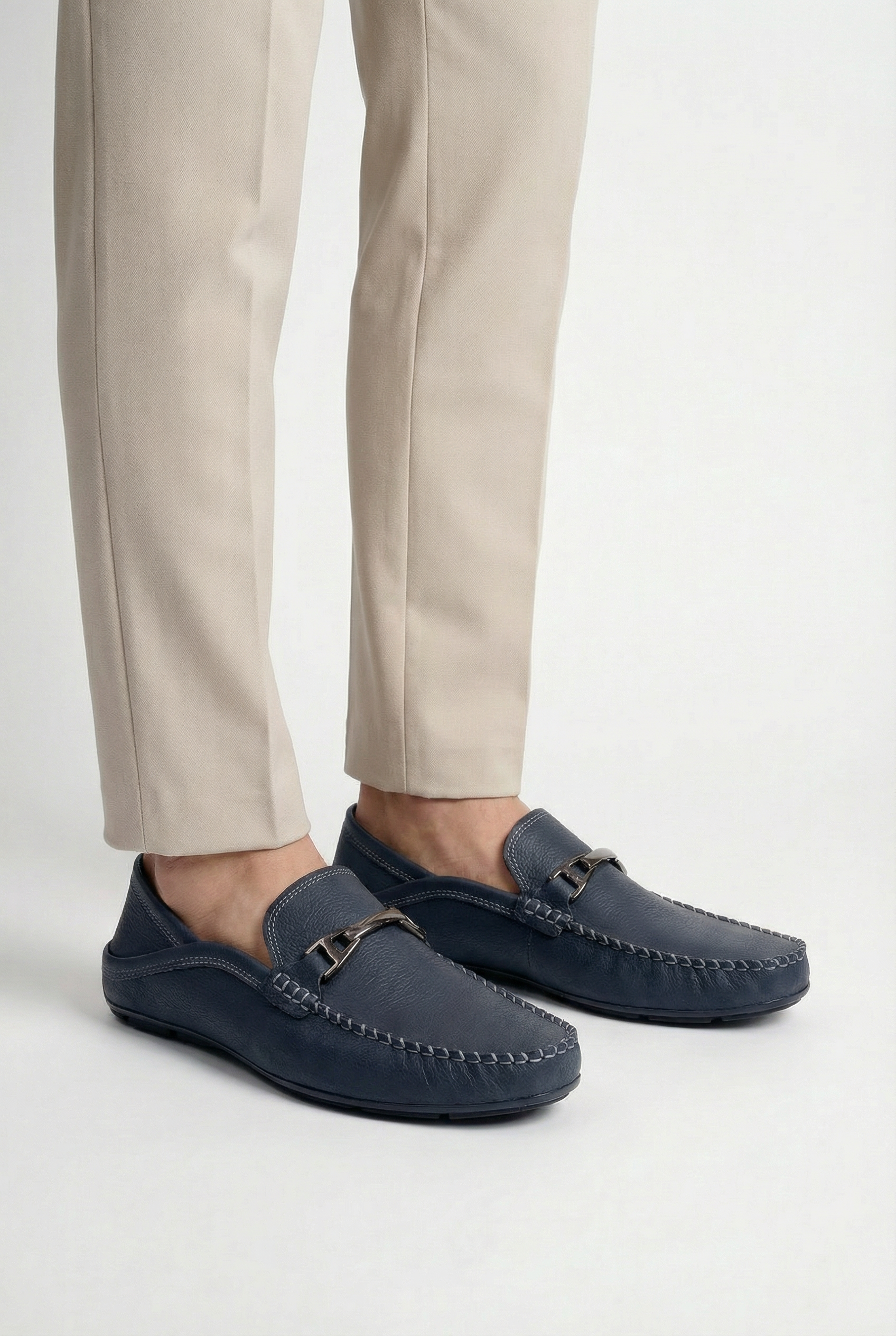 Liam | Men's Leather Loafers with Cushioned Insole