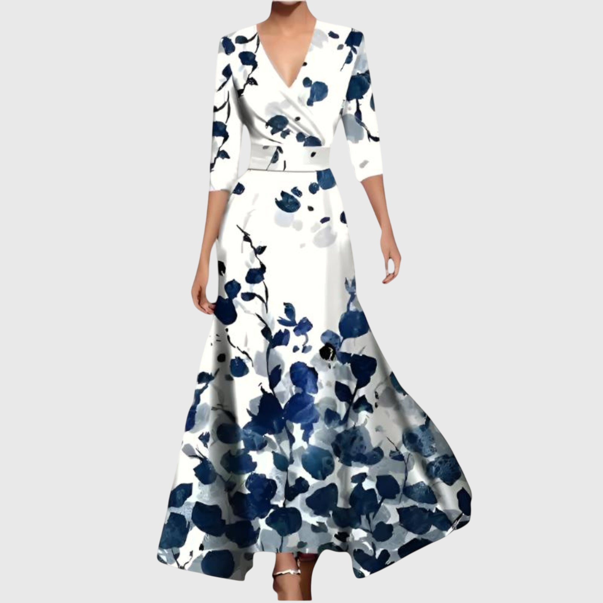 Tamara | Women's Elegant Tailored Maxi Dress