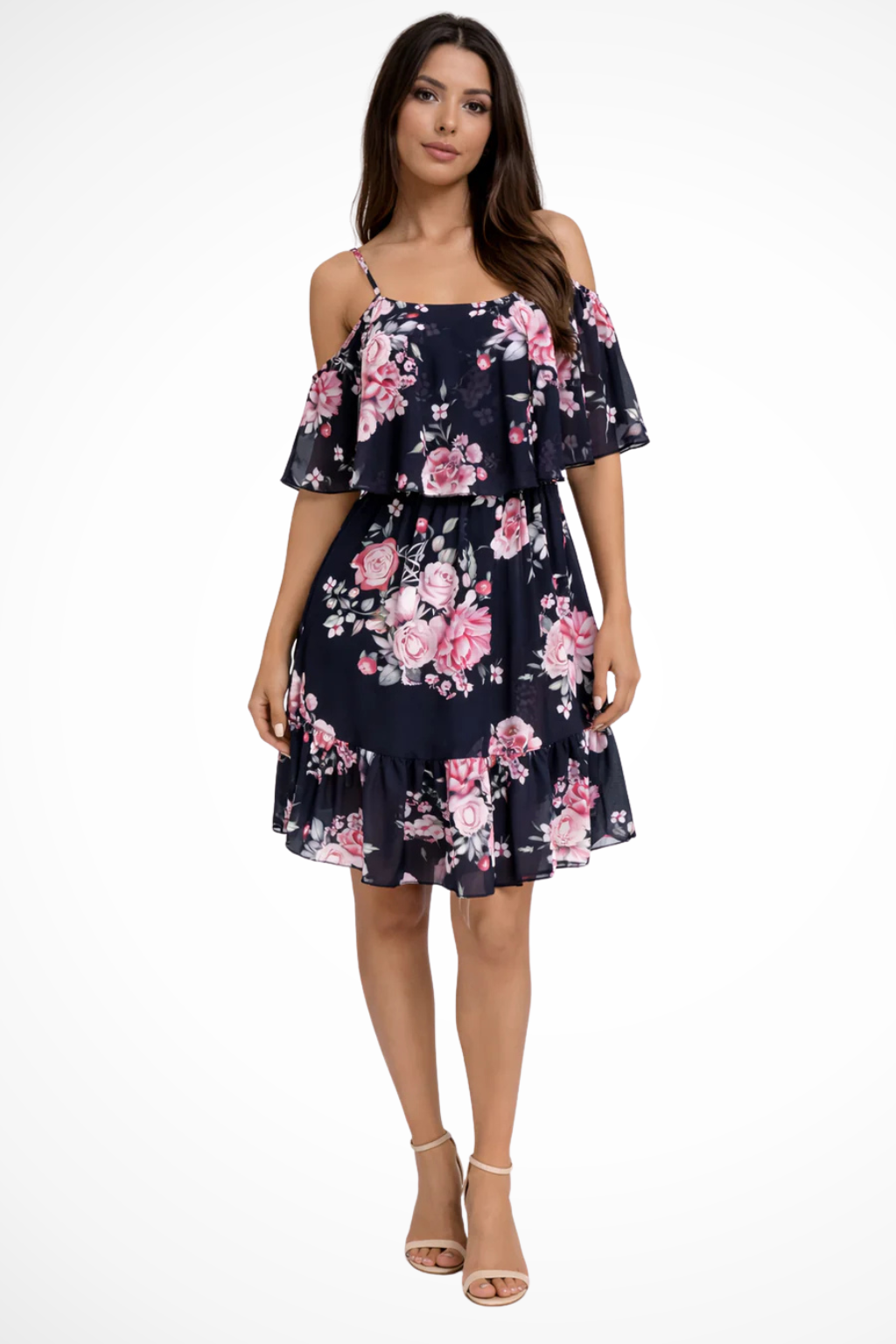 Cora | Women's Floral Off Shoulder Mini Dress