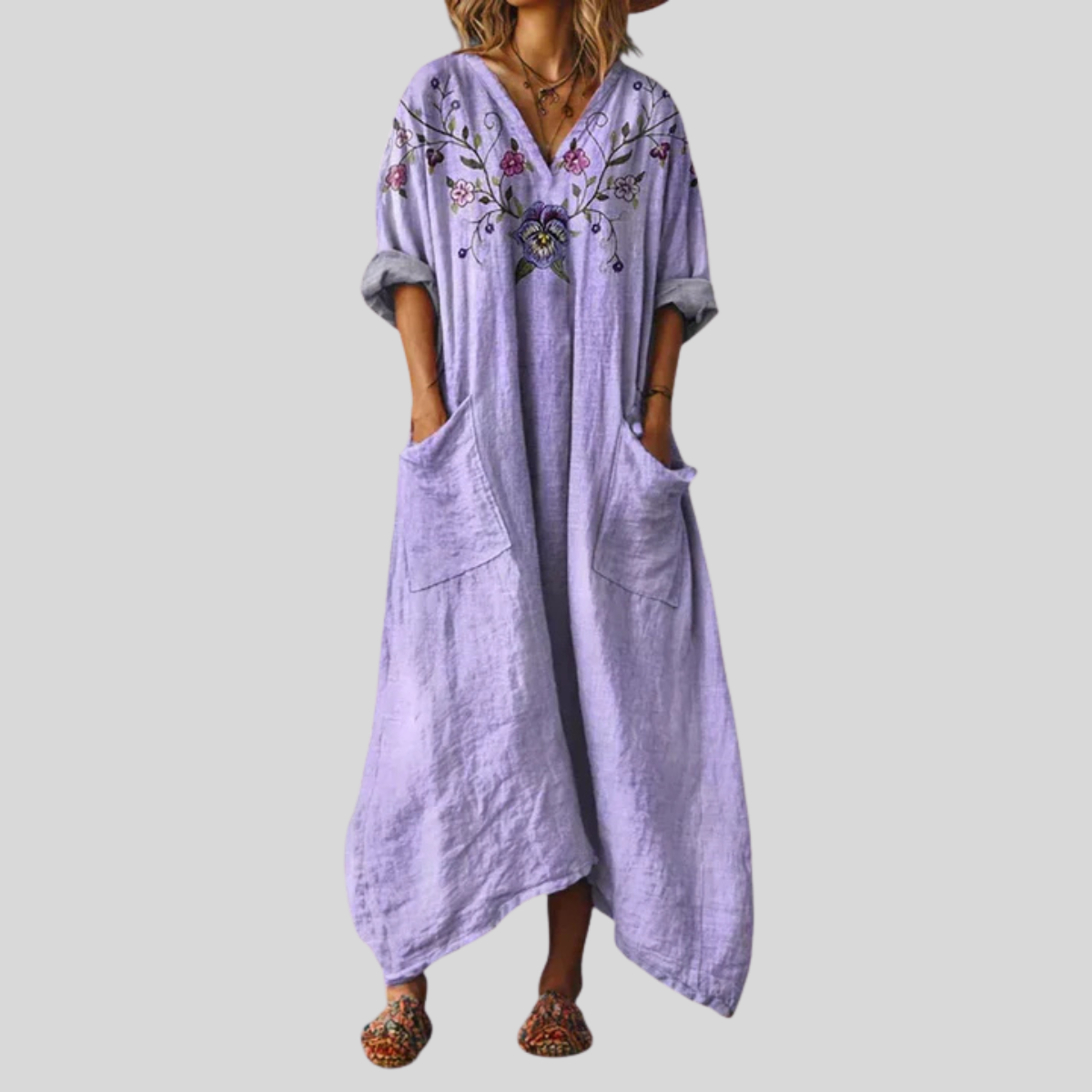Kiera | Women's Flowing Maxi Dress for Casual & Formal