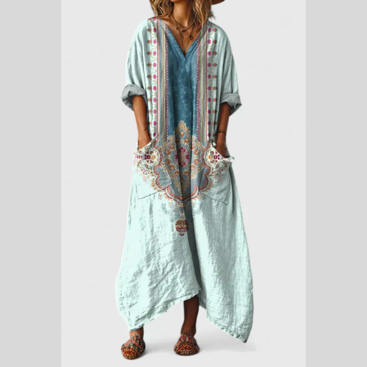 Kiera | Women's Flowing Maxi Dress for Casual & Formal