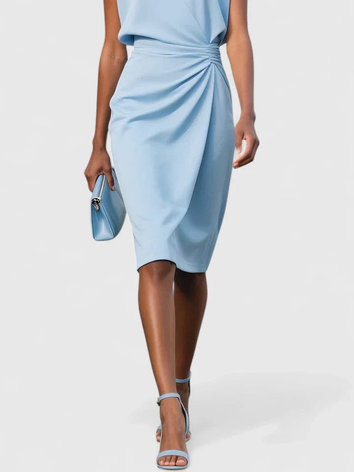 Sharon | Women's Midi Dress with Sleek Cut for Events