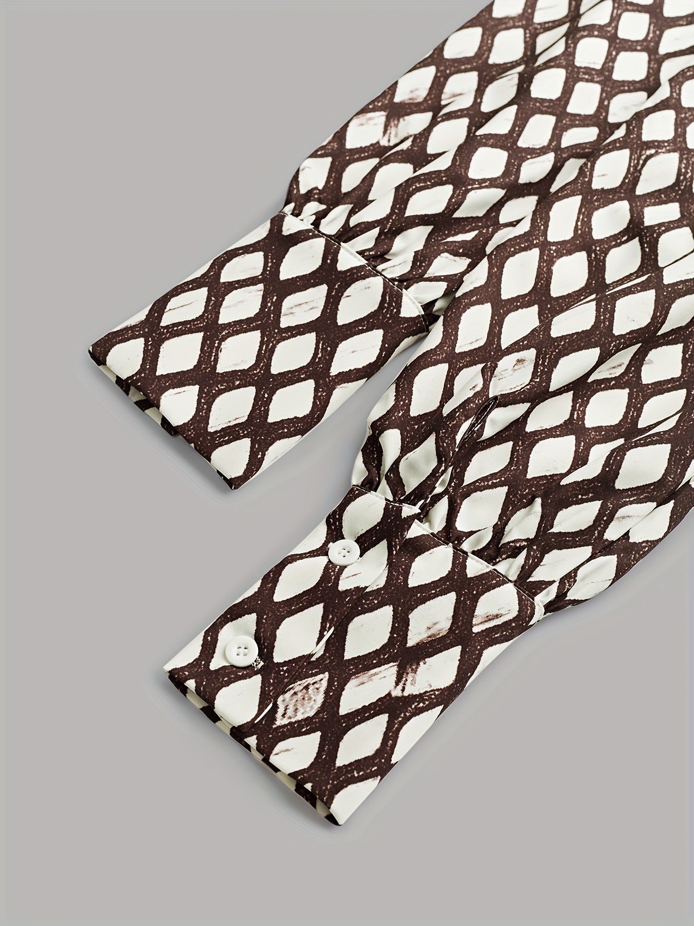 Payton | Women's Vintage Rhombus Print Dress