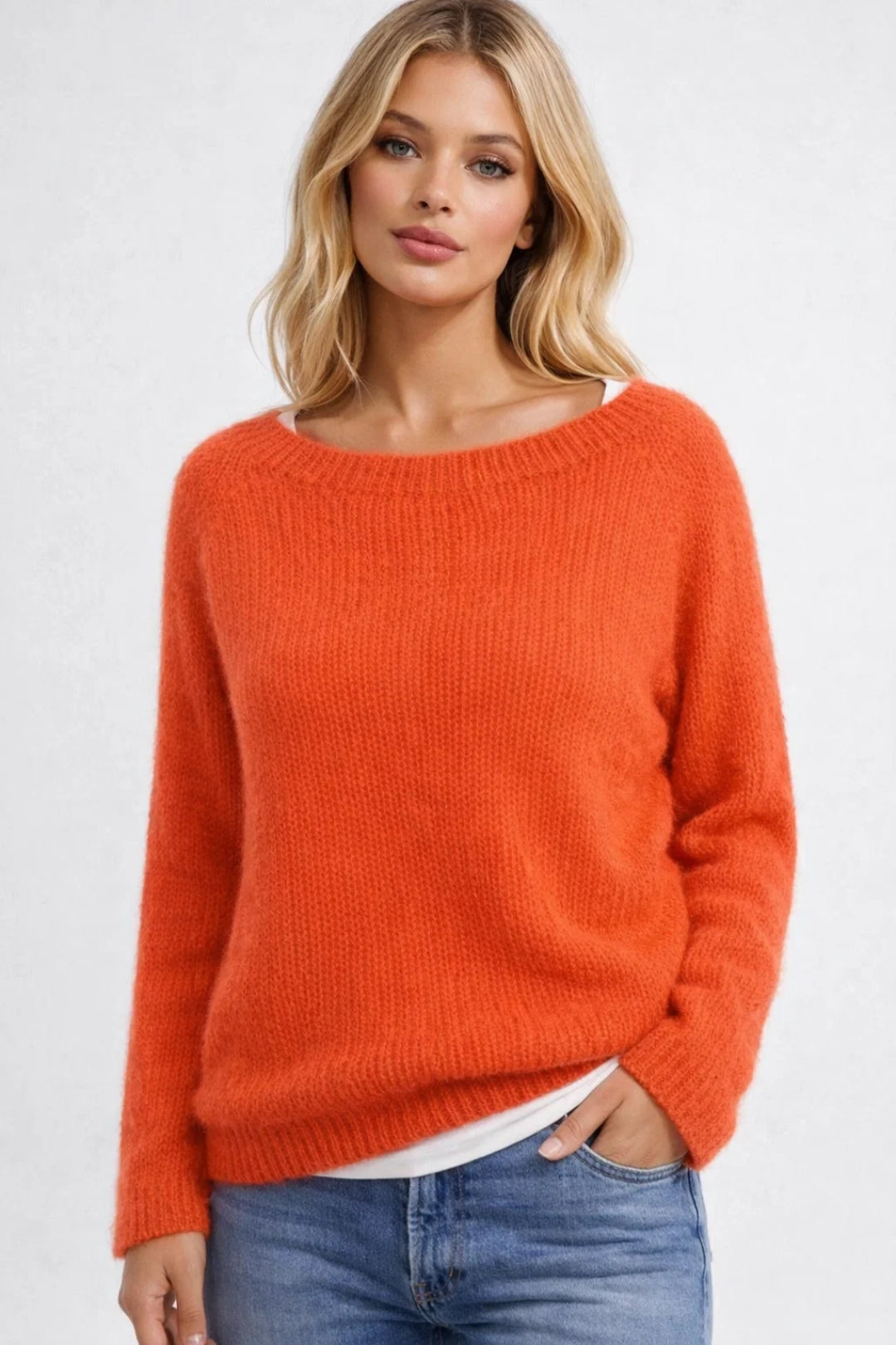 Sweater Women - Knit Soft Everyday Sweater