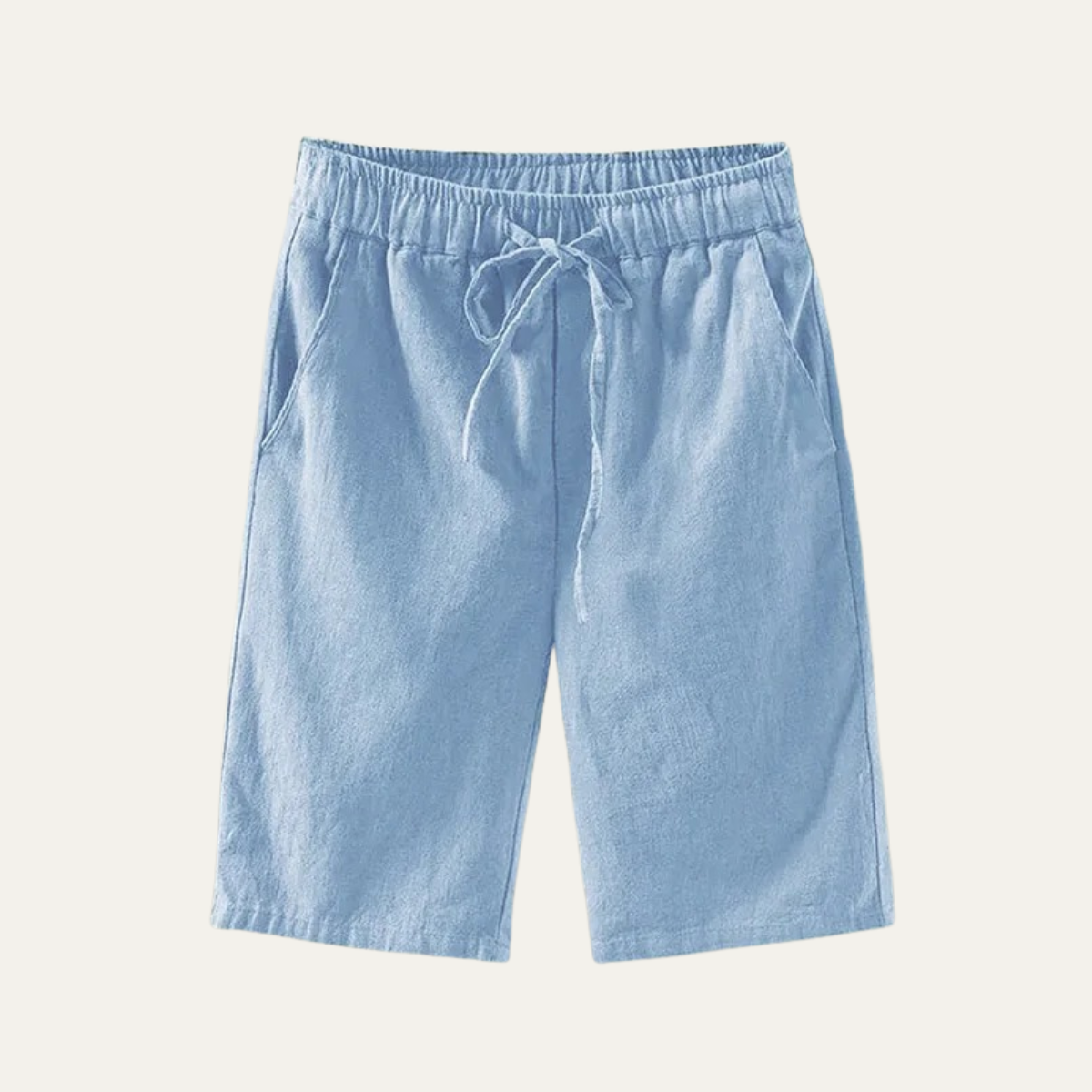 Dominic | Men's Lightweight Cotton-Linen Shorts