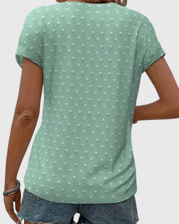 Mia | Women's Lightweight V-Neck Casual Shirt