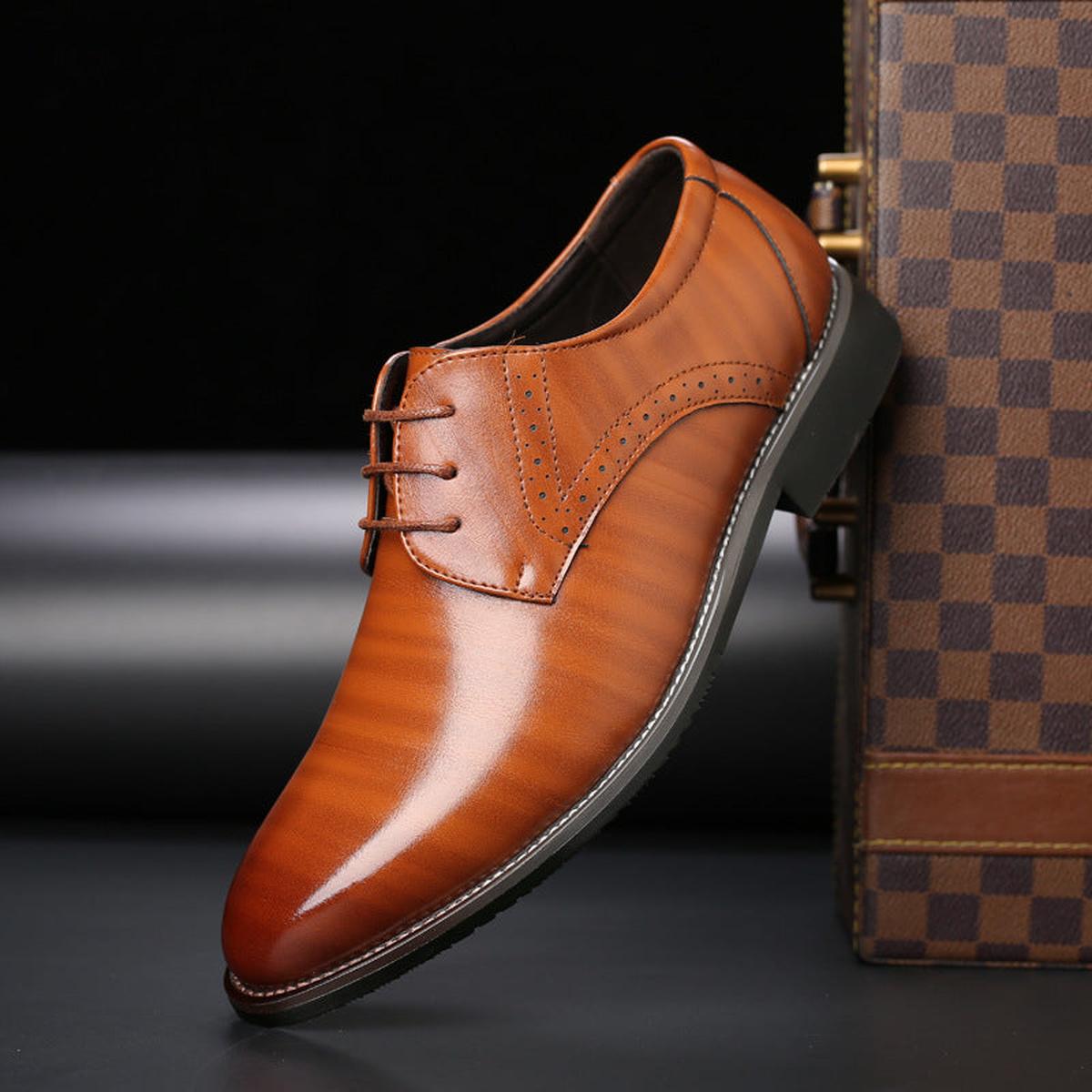Nathan | Men's Formal Lace-Up Leather Shoes