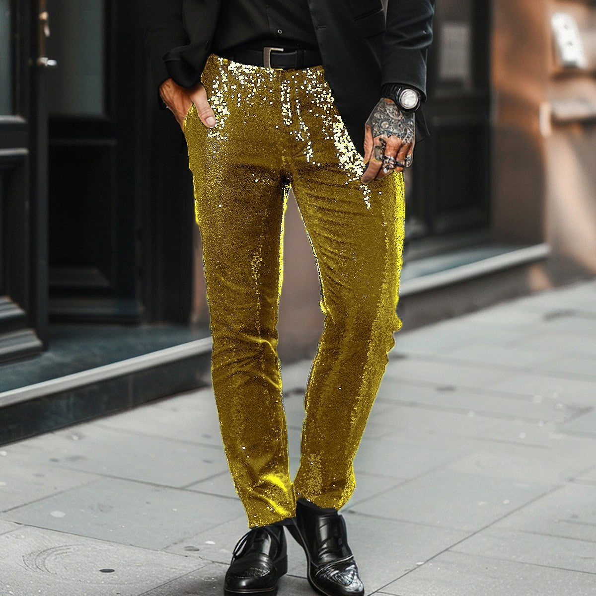 Sterling | Shimmering Statement Trousers