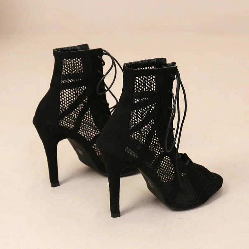 GAYLE™ – Elegant Mesh High Heels