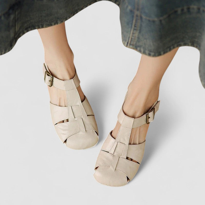 Alannah | Classic T-Bar Block Heel Sandals