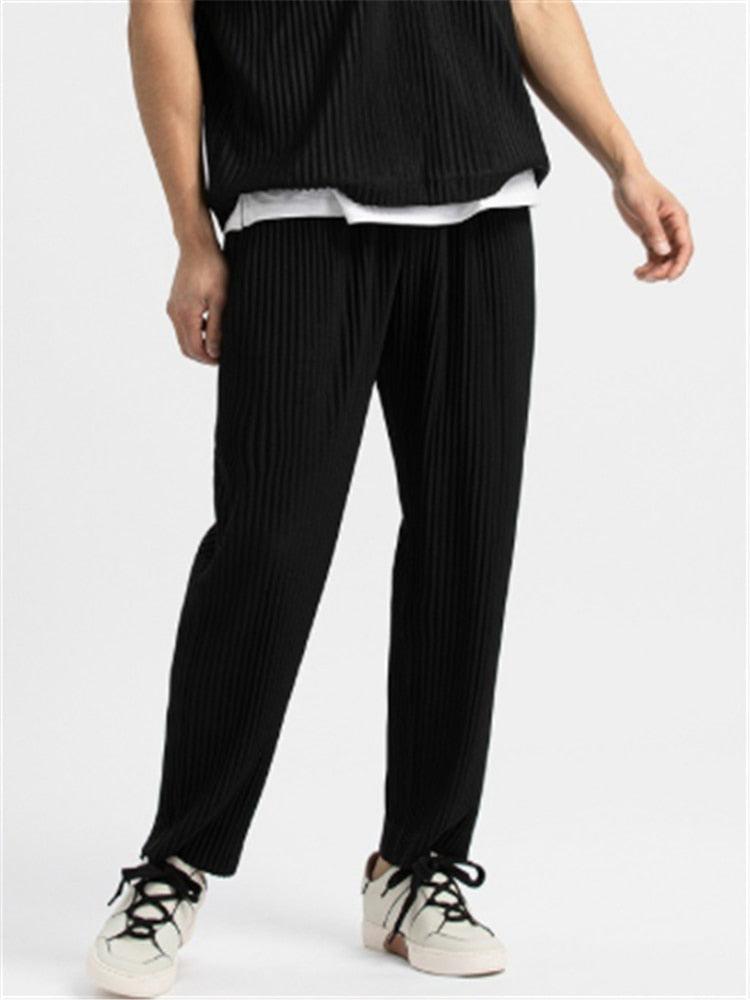 Pisa - Ribbed Cotton Pantalon