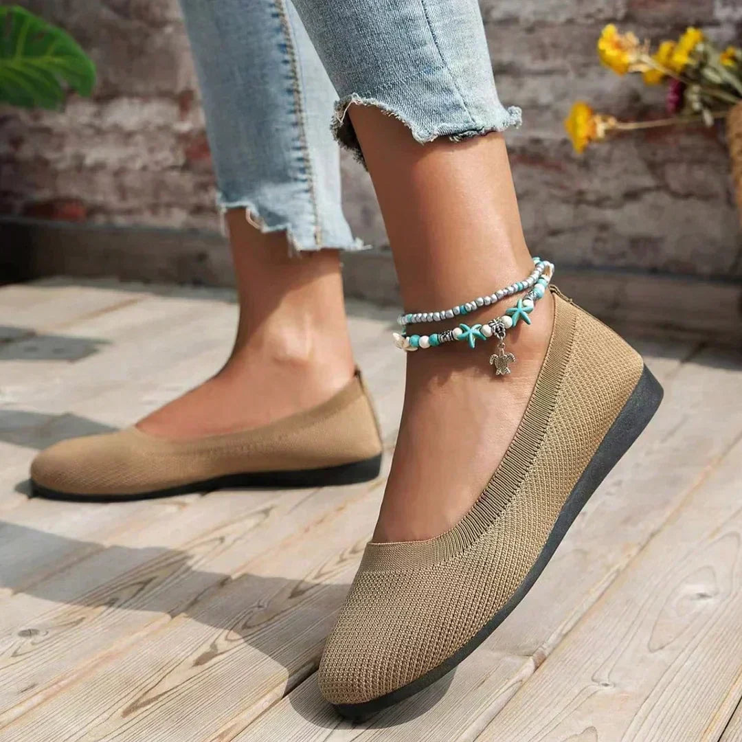 Women's Orthopedic Slip-On Sneakers Breathable Arch Support Non-Slip