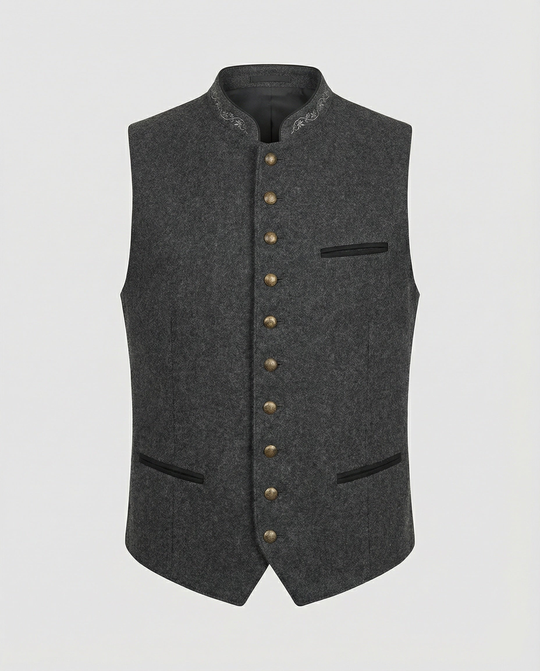 Conrad | Traditional Stand-Collar Waistcoat